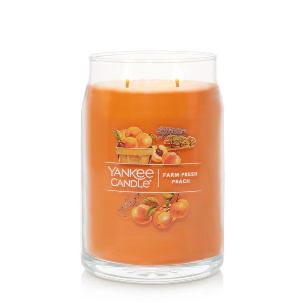 Yankee Candle Farm Fresh Peach Large Jar Extra Image 1